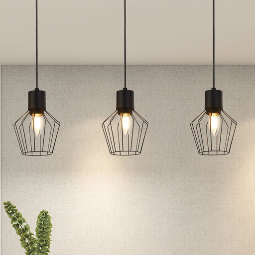 InLight Nicky 3lt Diner Bar with Caged Pendants