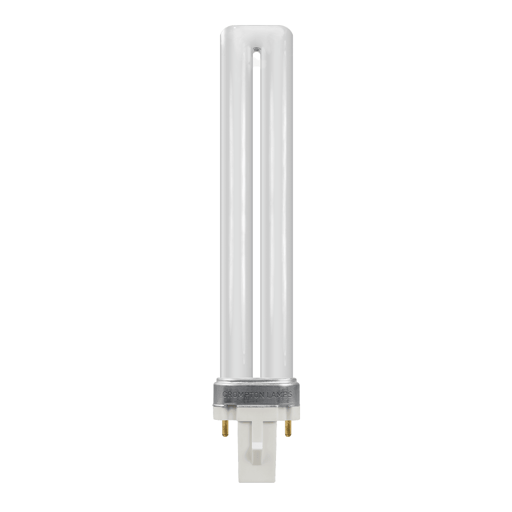 Crompton CLS9SCW 9W G23 two-pin compact fluorescent lamp