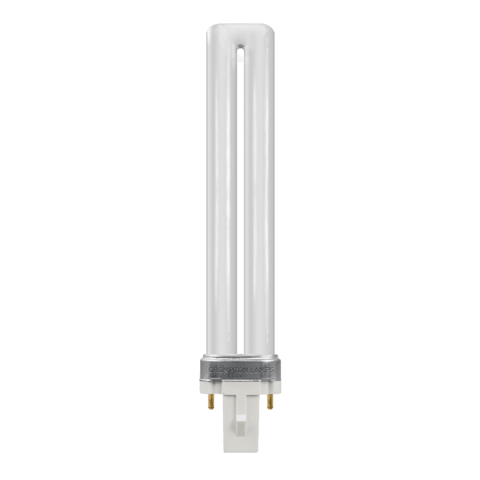 Crompton CLS9SCW 9W G23 two-pin compact fluorescent lamp