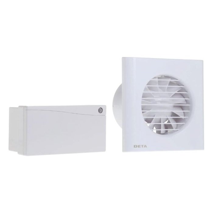 DETA 4 100mm Extractor Fan Timer