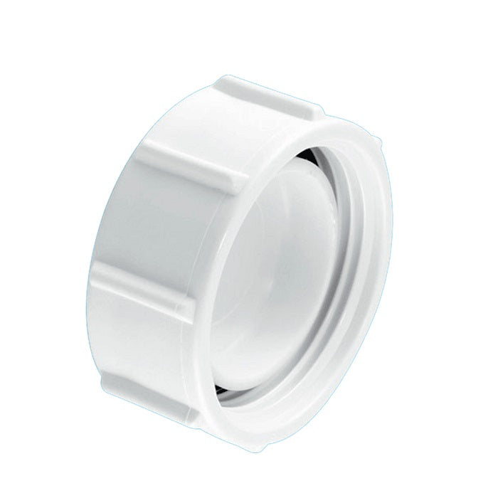McAlpine T23 white blank cap with retaining nut
