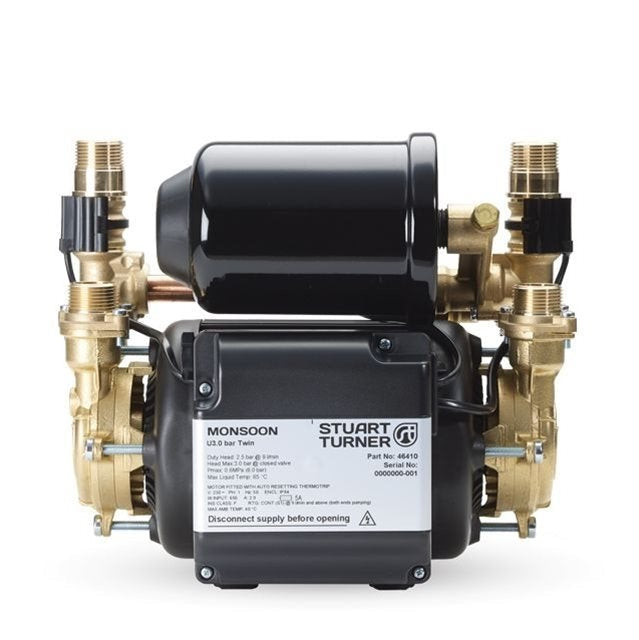 Stuart Turner Monsoon 3.0 Twin Impeller Shower Pump