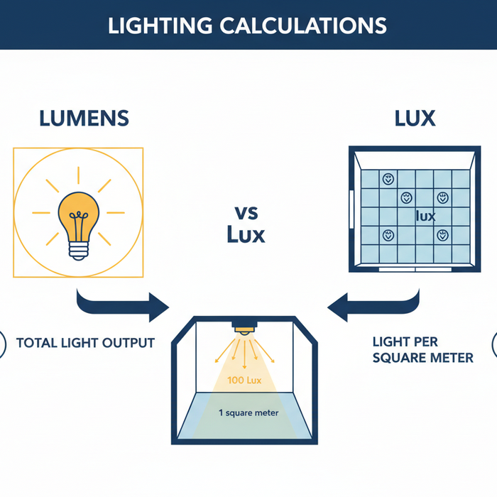 Lumens vs Lux Explained: How to Calculate the Right Lighting for Every Room