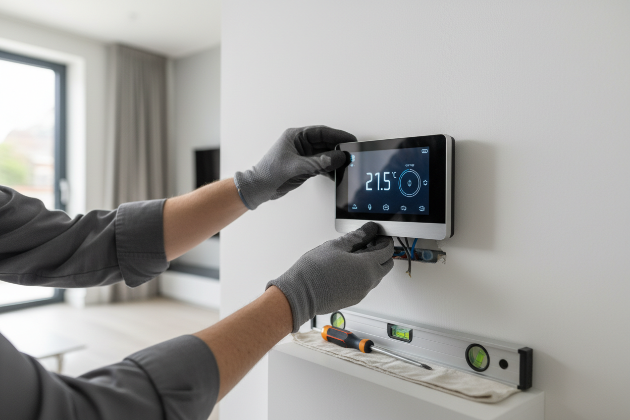 Smart Thermostat Installation Without C-Wire: Complete Guide for Tradespeople