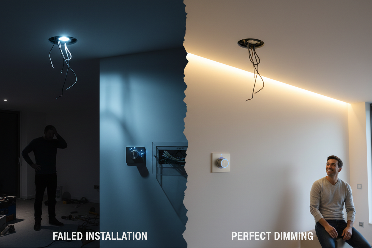 The Truth About LED Dimming: Why Most Installations Fail (And How to Fix Yours)