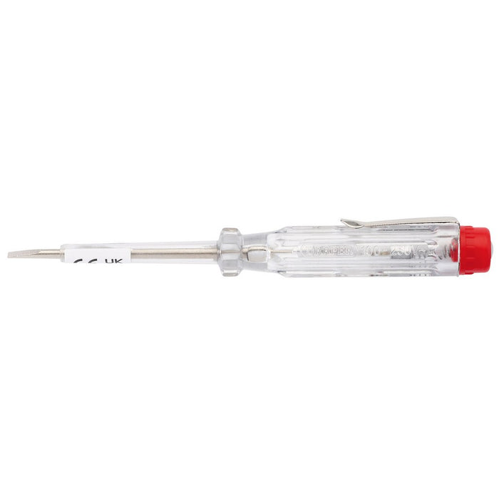 Draper Mains Tester Screwdriver, 140mm