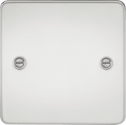 Knightsbridge 2G Blanking Plate - Polished Chrome