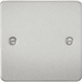 Knightsbridge 1G Blanking Plate - Polished Chrome