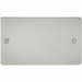 Knightsbridge 1G Blanking Plate - Polished Chrome