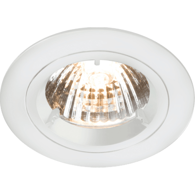 Knightsbridge 230V 50W Fixed IC Rated Fire- Rated GU10 Downlight