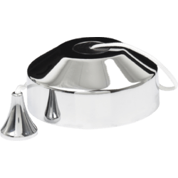 Knightsbridge 10AX 2-way Pull Cord Switch - Polished Chrome