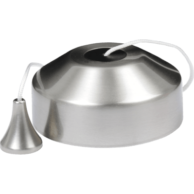 Knightsbridge 10AX 1G 2-way Switch - Brushed Chrome