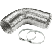 Knightsbridge 100mm/4' Aluminium Ducting Kit