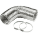 Knightsbridge 100mm/4' Aluminium Ducting Kit