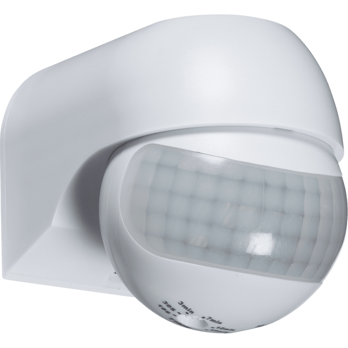 IP44 180 Mini PIR Sensor - White
