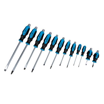 B/S 12 PCE Hex Bolster Screwdriver Set w