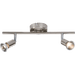 Knightsbridge 230V GU10 Quad Spotlight - Brushed Chrome