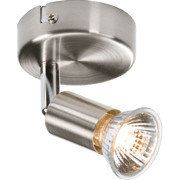 Knightsbridge 230V GU10 Quad Spotlight - Brushed Chrome