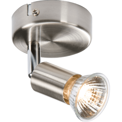 Knightsbridge 230V GU10 Quad Spotlight - Brushed Chrome