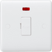 Knightsbridge 13A Switched Fused Spur Unit with Flex Outlet from Base