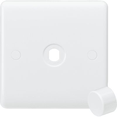Knightsbridge 3G 2-way 10-200W 5-150W LED Intelligent dimmer - Brushed Chrome