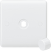 Knightsbridge 2G 2-way 10-200W 5-150W LED Intelligent dimmer - Polished Chrome