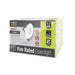 Integral LED EVOFIRE MAXI 110 Fire Rated Downlight — 70-100mm Cutout, IP65, White Round + GU10 Holder