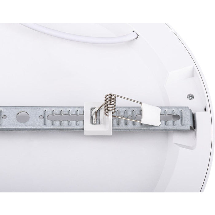 MULTI-FIT DOWNLIGHT 65-280MM CUTOUT 1600-2400LM 16/20/24W 3000/4000/6500K NON-DIMM 100LM/W WHITE INTEGRAL