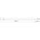 Knightsbridge 7W LED Linkable Strip light Cool White