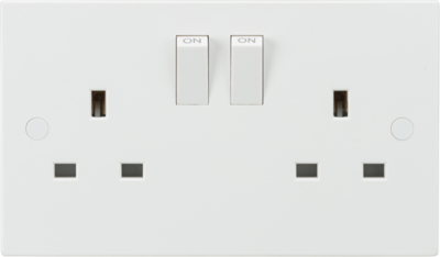 Knightsbridge 13A 1G DP Switched Socket