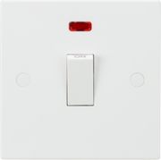 Knightsbridge 20A 1G DP Switch with Neon