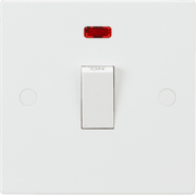 Knightsbridge 20A Flex Outlet Plate