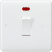 Knightsbridge 20A 1G DP Switch with Neon