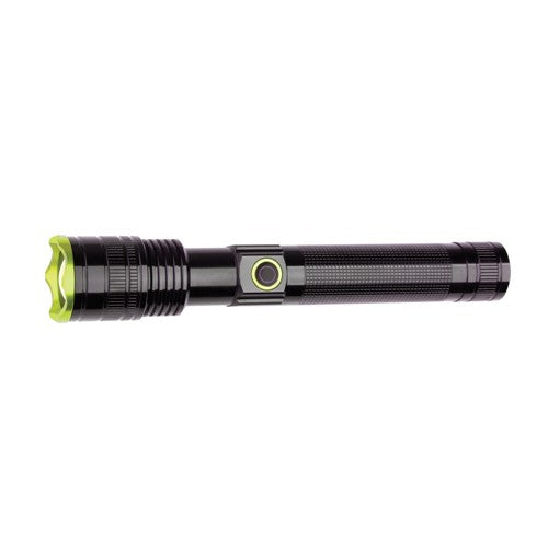 RECHARGEABLE TORCH 800LM 800M BEAM DISTANCE 3 MODES: HIGH / MEDIUM / SOS IP65 INTEGRAL
