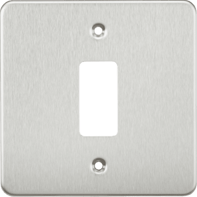 Knightsbridge 20AX DP Grid Module - Brushed Chrome