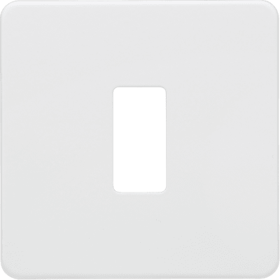 Knightsbridge 10AX 1G Intermediate Switch - Matt white