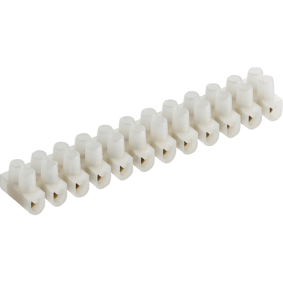 Knightsbridge 30A 12-Way Terminal Block Natural Colour