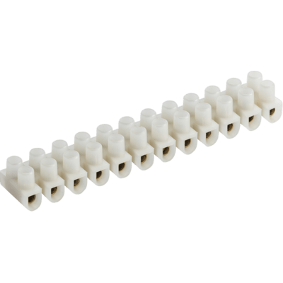 Knightsbridge 30A 12-Way Terminal Block Natural Colour