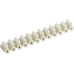 Knightsbridge 30A 12-Way Terminal Block Natural Colour