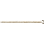 Knightsbridge M3.5 x 50mm raised head countersunk electrical socket screw Nickel plated