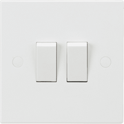 Knightsbridge 10AX 3G 2-way Switch