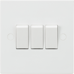 Knightsbridge 10AX 3G 2-way Switch
