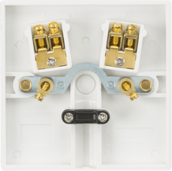 Knightsbridge 20A Flex Outlet Plate