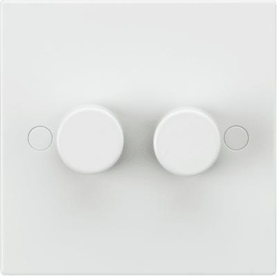 Knightsbridge 1G 2-way 40-400W 3-100W LED Leading Edge Dimmer