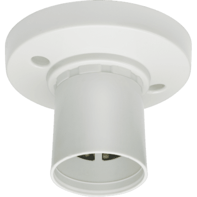 Knightsbridge T2 Ho Bc Batten Holder With Ceiling Rose Base 3-Plate Large Base