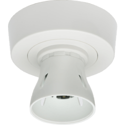 Knightsbridge T2 Ho Bc Batten Holder With Ceiling Rose Base 3-Plate Large Base