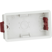 Knightsbridge 2G 35mm Galvanised Meta Back Box