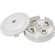 Knightsbridge 20A Junction Box 4 Terminal - White