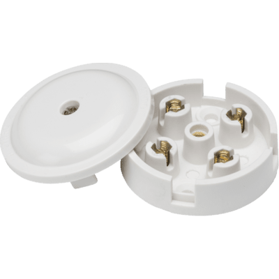 Knightsbridge 20A Junction Box 4 Terminal - White
