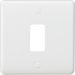 Knightsbridge 1G Grid Faceplate